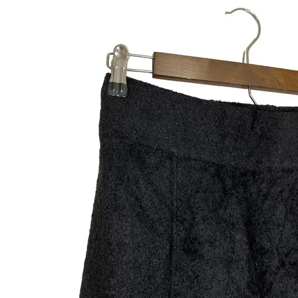 A630188 BAREFOOT DREAMS Regular CozyChic Lite Wide-Leg Seamed Pant Black S - Picture 2 of 6